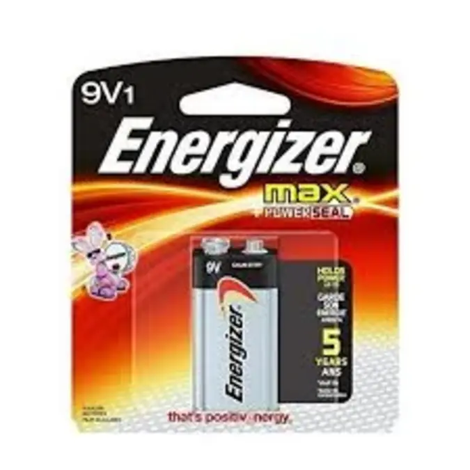 Energizer Battery 9 Volts 1 Piece